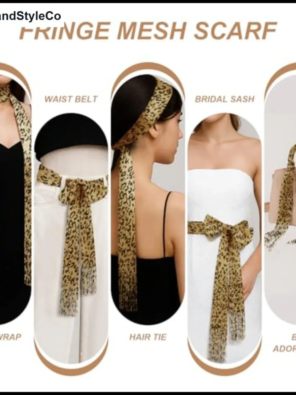 Y2K Sequined Skinny Scarf for Women – Lightweight Rave Festival Neck Scarf,